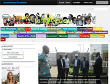 Tablet Screenshot of burundi-agnews.org